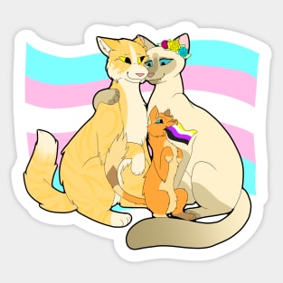 Proud Trans Grandparents Sticker